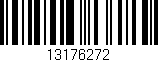 Código de barras (EAN, GTIN, SKU, ISBN): '13176272'