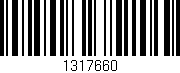 Código de barras (EAN, GTIN, SKU, ISBN): '1317660'