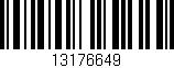 Código de barras (EAN, GTIN, SKU, ISBN): '13176649'