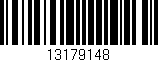 Código de barras (EAN, GTIN, SKU, ISBN): '13179148'