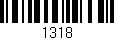 Código de barras (EAN, GTIN, SKU, ISBN): '1318'