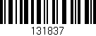 Código de barras (EAN, GTIN, SKU, ISBN): '131837'