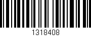 Código de barras (EAN, GTIN, SKU, ISBN): '1318408'