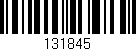 Código de barras (EAN, GTIN, SKU, ISBN): '131845'