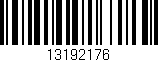 Código de barras (EAN, GTIN, SKU, ISBN): '13192176'