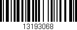 Código de barras (EAN, GTIN, SKU, ISBN): '13193068'
