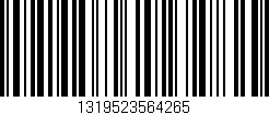 Código de barras (EAN, GTIN, SKU, ISBN): '1319523564265'