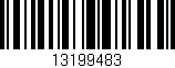 Código de barras (EAN, GTIN, SKU, ISBN): '13199483'