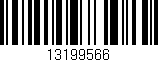 Código de barras (EAN, GTIN, SKU, ISBN): '13199566'