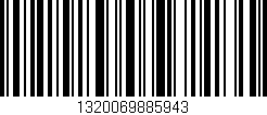 Código de barras (EAN, GTIN, SKU, ISBN): '1320069885943'