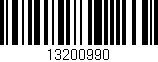 Código de barras (EAN, GTIN, SKU, ISBN): '13200990'