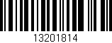 Código de barras (EAN, GTIN, SKU, ISBN): '13201814'