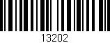 Código de barras (EAN, GTIN, SKU, ISBN): '13202'