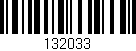 Código de barras (EAN, GTIN, SKU, ISBN): '132033'
