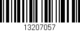 Código de barras (EAN, GTIN, SKU, ISBN): '13207057'