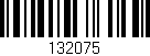 Código de barras (EAN, GTIN, SKU, ISBN): '132075'
