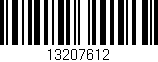 Código de barras (EAN, GTIN, SKU, ISBN): '13207612'