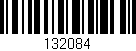 Código de barras (EAN, GTIN, SKU, ISBN): '132084'