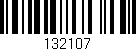 Código de barras (EAN, GTIN, SKU, ISBN): '132107'