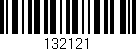 Código de barras (EAN, GTIN, SKU, ISBN): '132121'