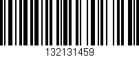 Código de barras (EAN, GTIN, SKU, ISBN): '132131459'