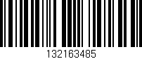 Código de barras (EAN, GTIN, SKU, ISBN): '132163485'