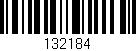 Código de barras (EAN, GTIN, SKU, ISBN): '132184'