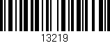 Código de barras (EAN, GTIN, SKU, ISBN): '13219'