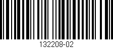 Código de barras (EAN, GTIN, SKU, ISBN): '132208-02'