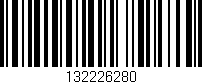 Código de barras (EAN, GTIN, SKU, ISBN): '132226280'