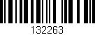 Código de barras (EAN, GTIN, SKU, ISBN): '132263'