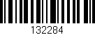 Código de barras (EAN, GTIN, SKU, ISBN): '132284'