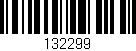 Código de barras (EAN, GTIN, SKU, ISBN): '132299'