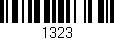 Código de barras (EAN, GTIN, SKU, ISBN): '1323'