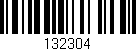 Código de barras (EAN, GTIN, SKU, ISBN): '132304'