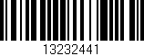 Código de barras (EAN, GTIN, SKU, ISBN): '13232441'