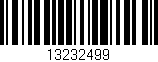 Código de barras (EAN, GTIN, SKU, ISBN): '13232499'