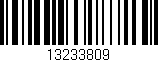 Código de barras (EAN, GTIN, SKU, ISBN): '13233809'
