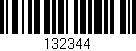 Código de barras (EAN, GTIN, SKU, ISBN): '132344'
