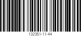 Código de barras (EAN, GTIN, SKU, ISBN): '132351-11-44'