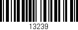 Código de barras (EAN, GTIN, SKU, ISBN): '13239'