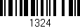 Código de barras (EAN, GTIN, SKU, ISBN): '1324'