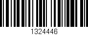 Código de barras (EAN, GTIN, SKU, ISBN): '1324446'