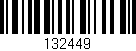 Código de barras (EAN, GTIN, SKU, ISBN): '132449'