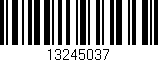 Código de barras (EAN, GTIN, SKU, ISBN): '13245037'