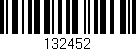 Código de barras (EAN, GTIN, SKU, ISBN): '132452'