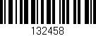 Código de barras (EAN, GTIN, SKU, ISBN): '132458'