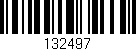 Código de barras (EAN, GTIN, SKU, ISBN): '132497'