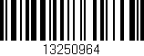 Código de barras (EAN, GTIN, SKU, ISBN): '13250964'