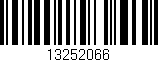 Código de barras (EAN, GTIN, SKU, ISBN): '13252066'
